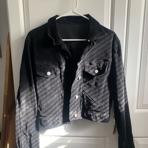 Brandy Melville Black Corduroy Jacket